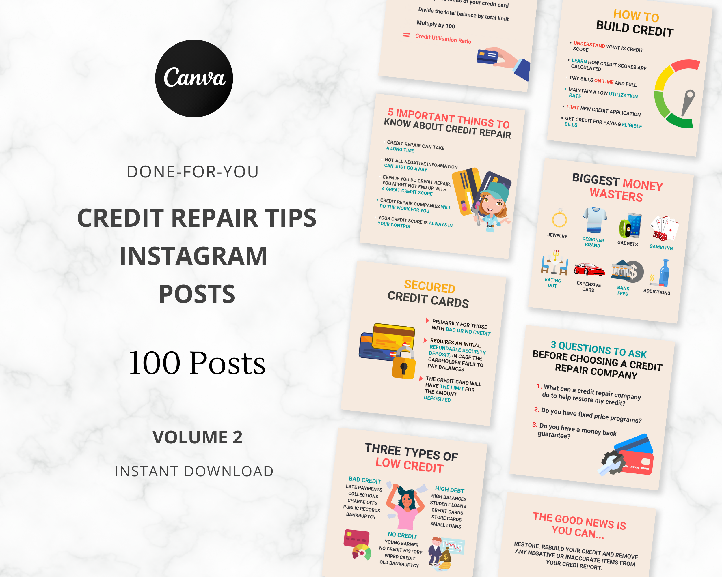 100 Credit Repair Tips Vol 2