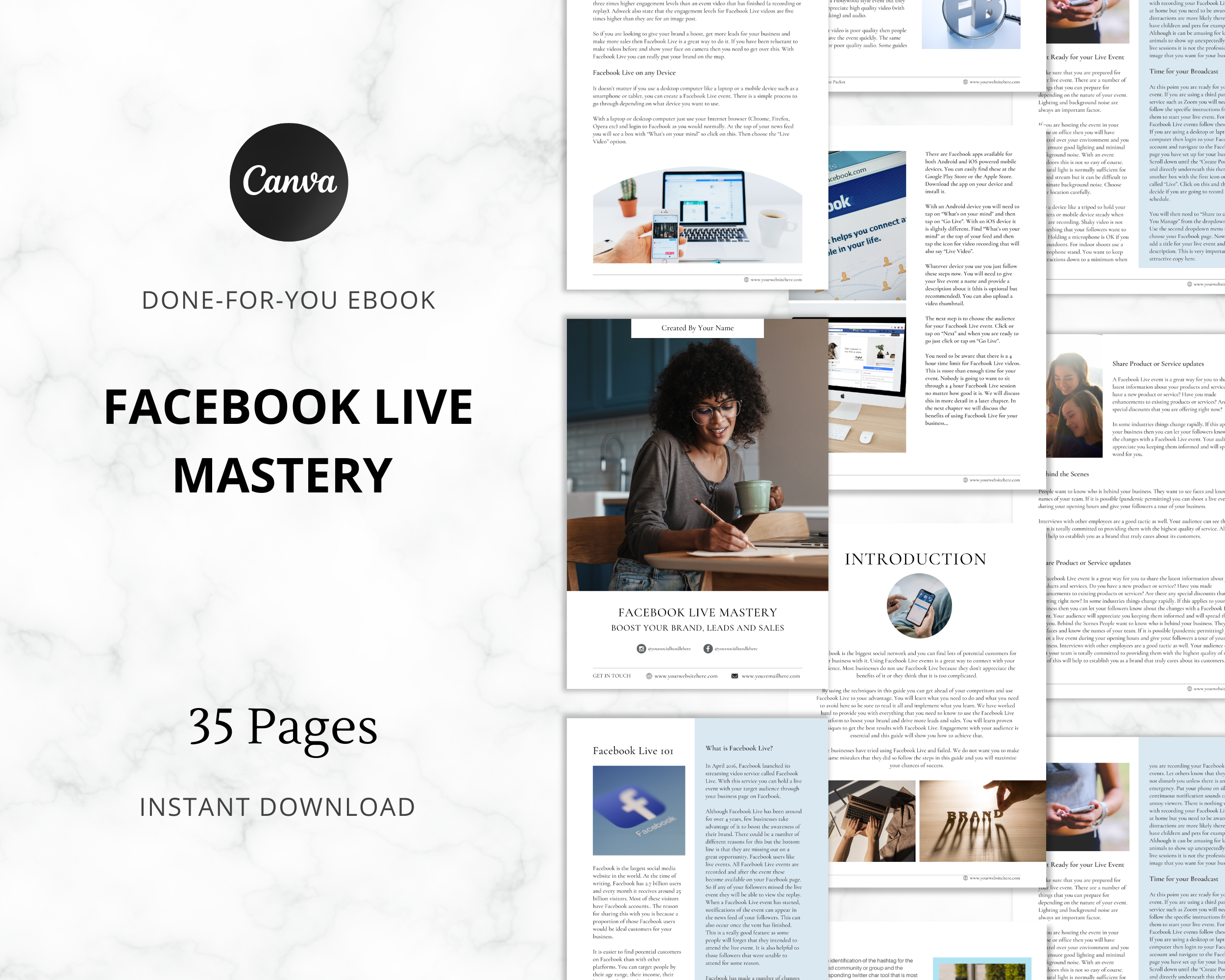 Facebook Live Mastery Ebook