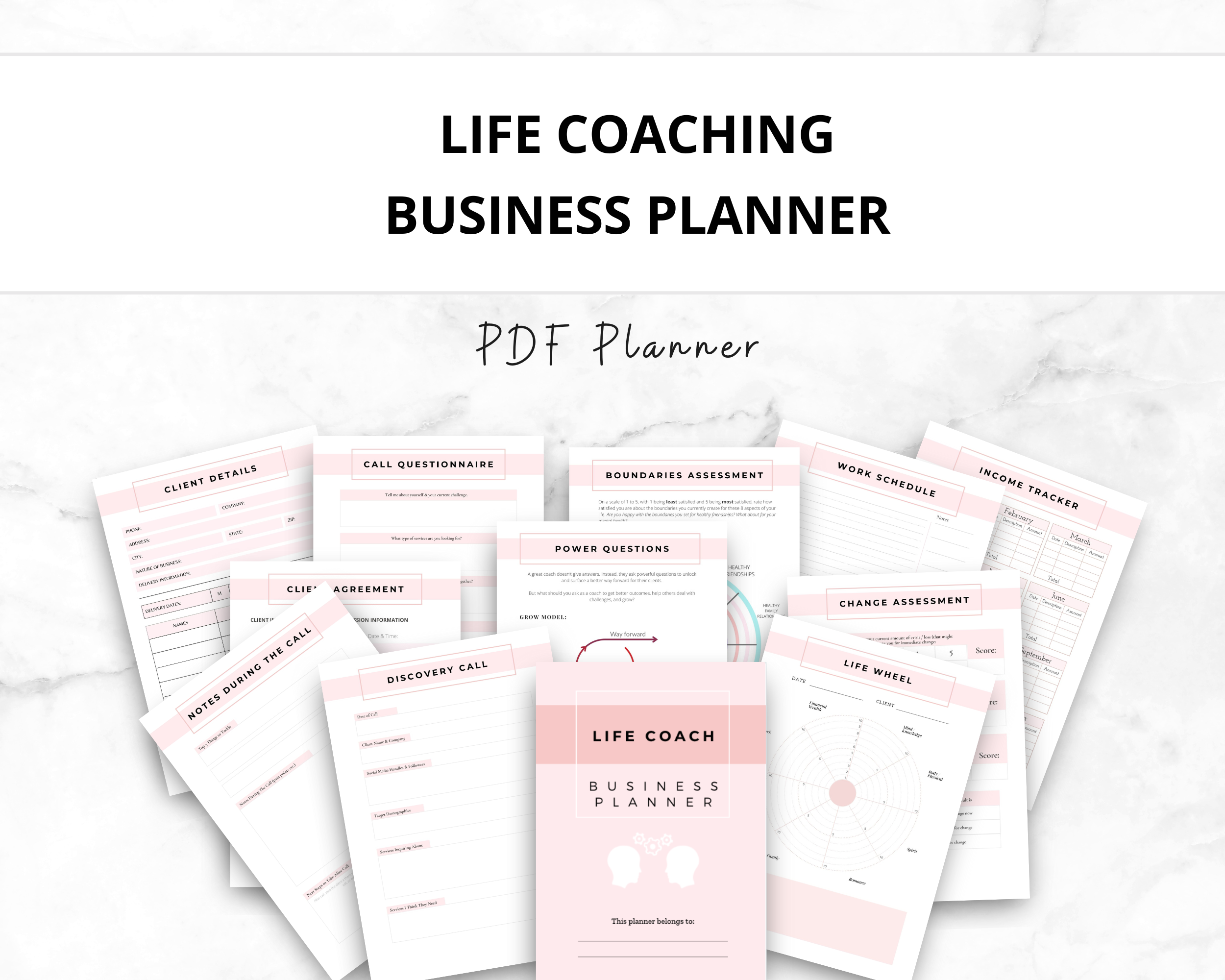 Life Coaching Business Planner