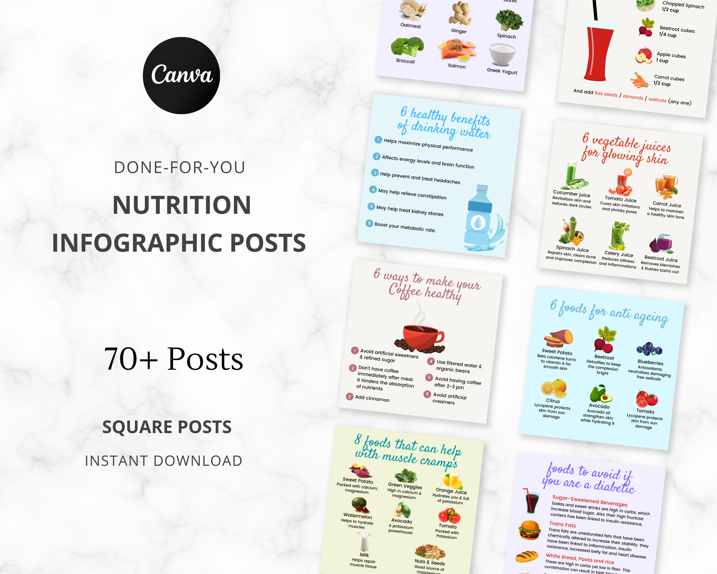 70+ Nutrition Infographics