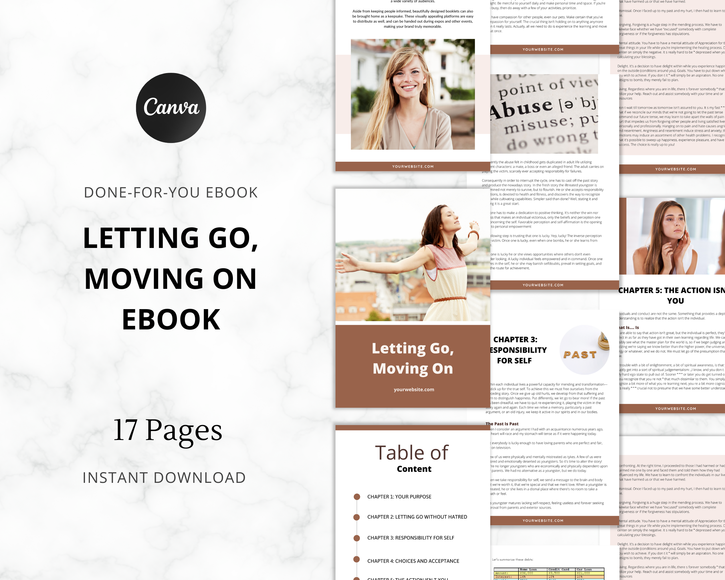 Letting Go, Moving On Mini Ebook