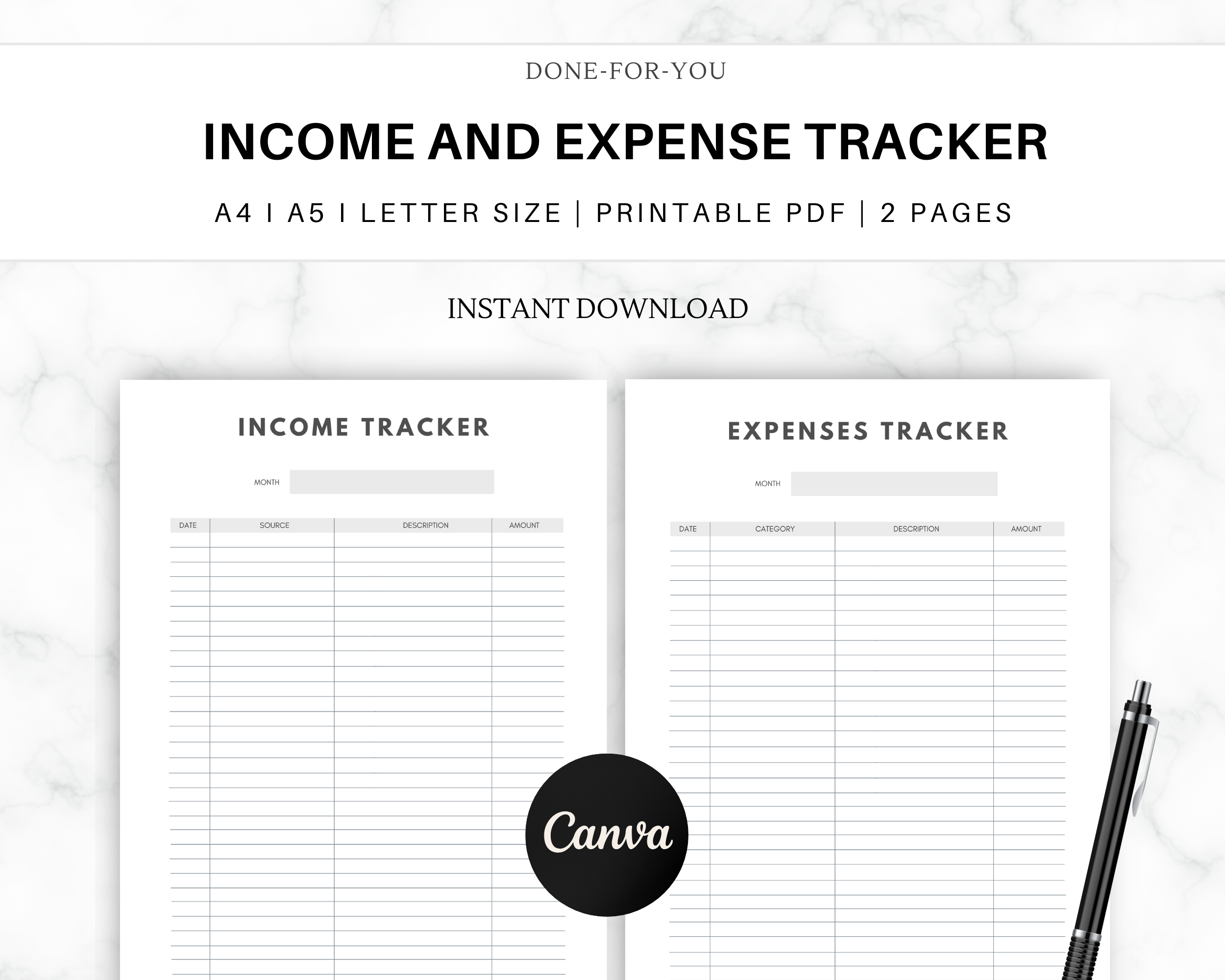 Income and Expenses Tracker