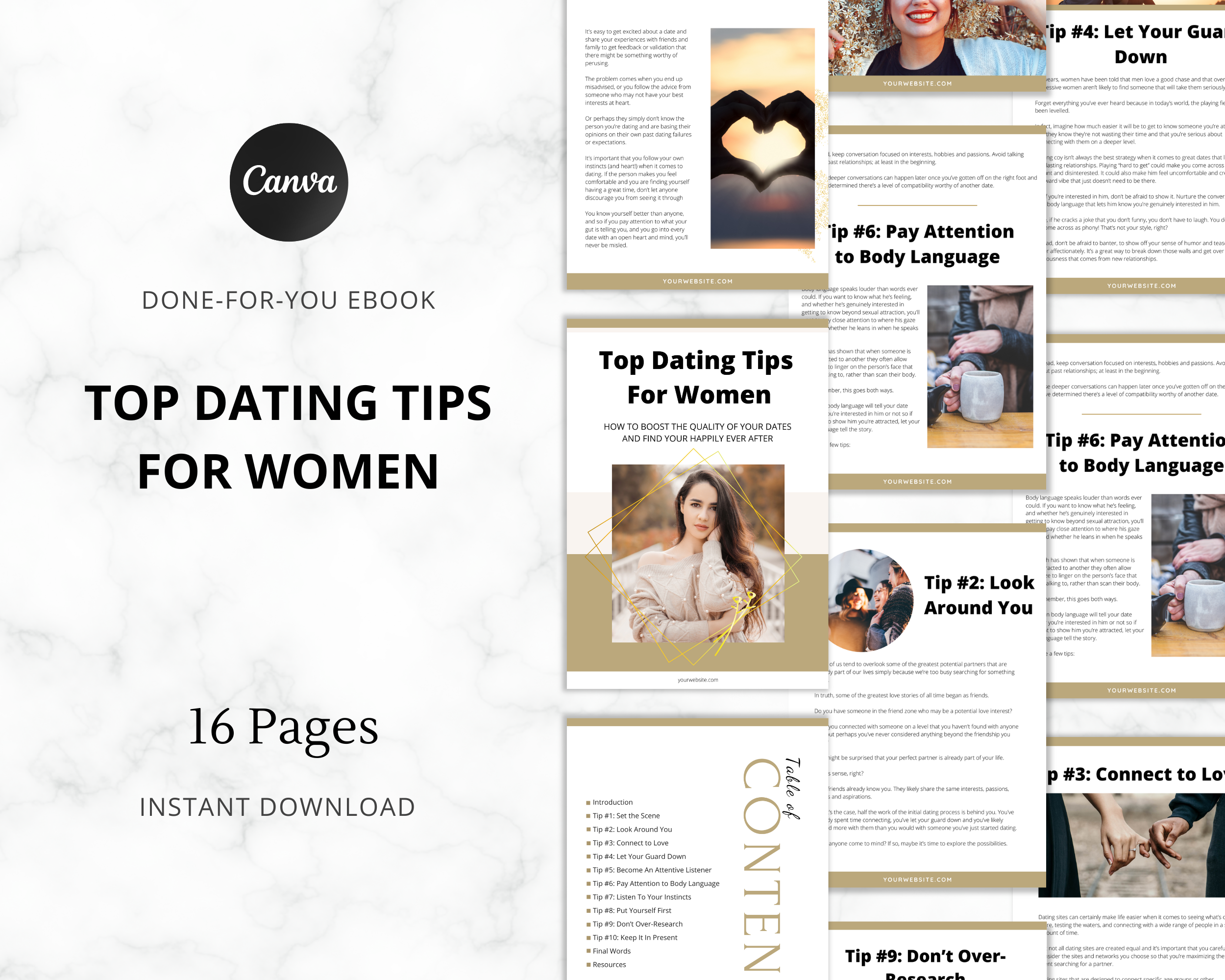 Top Dating Tips For Women Ebook