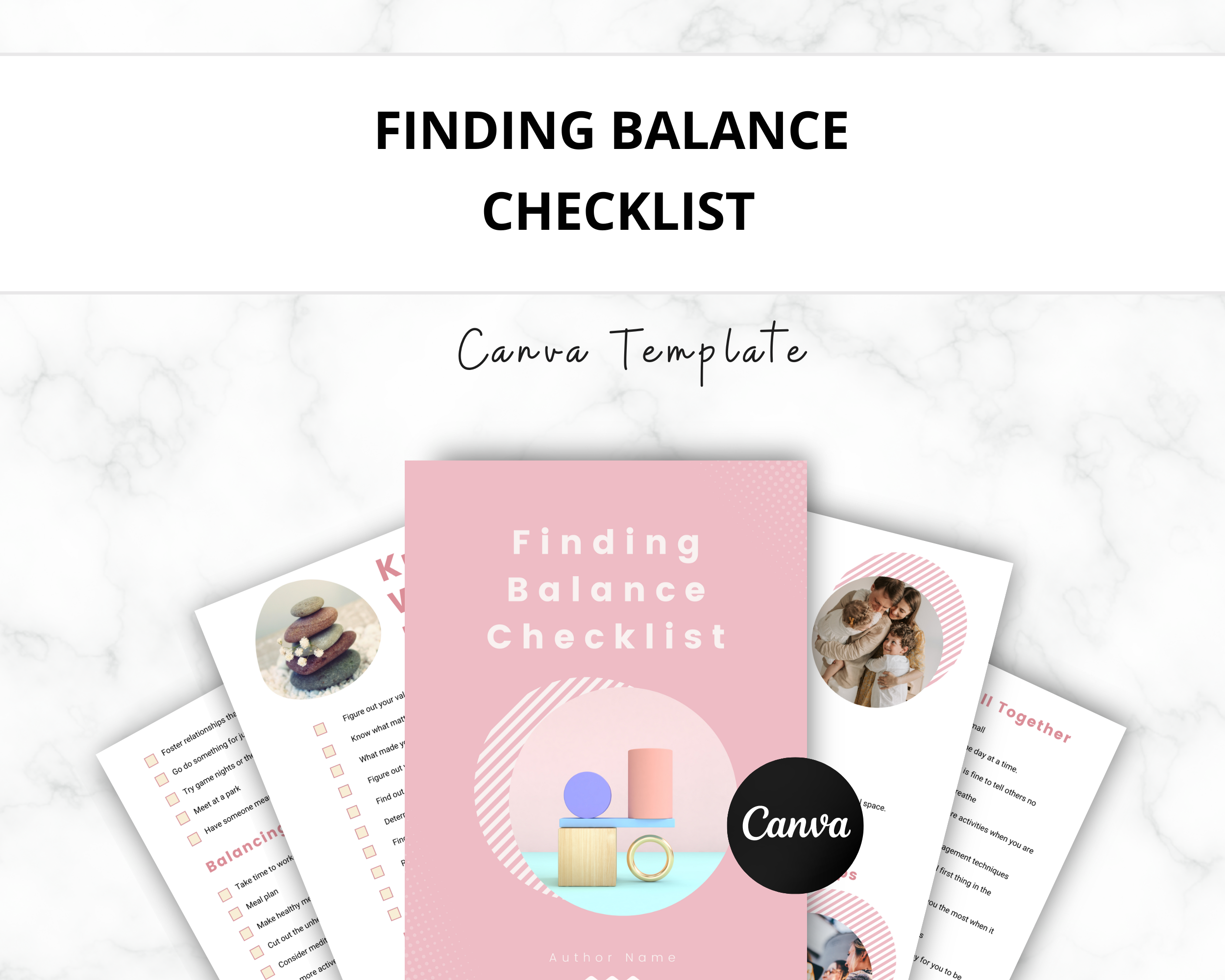 Finding Balance Checklist