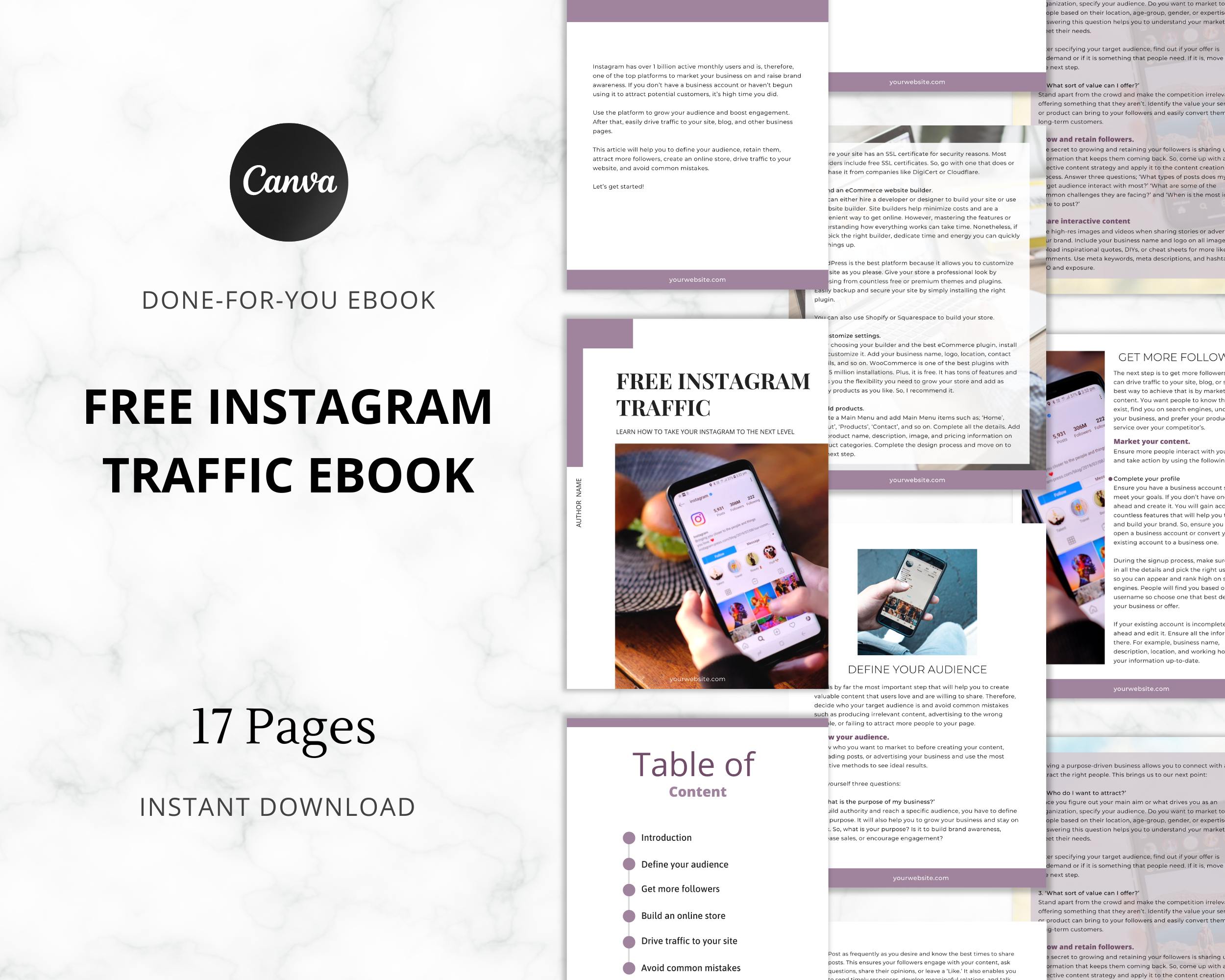 Free Instagram Traffic Ebook