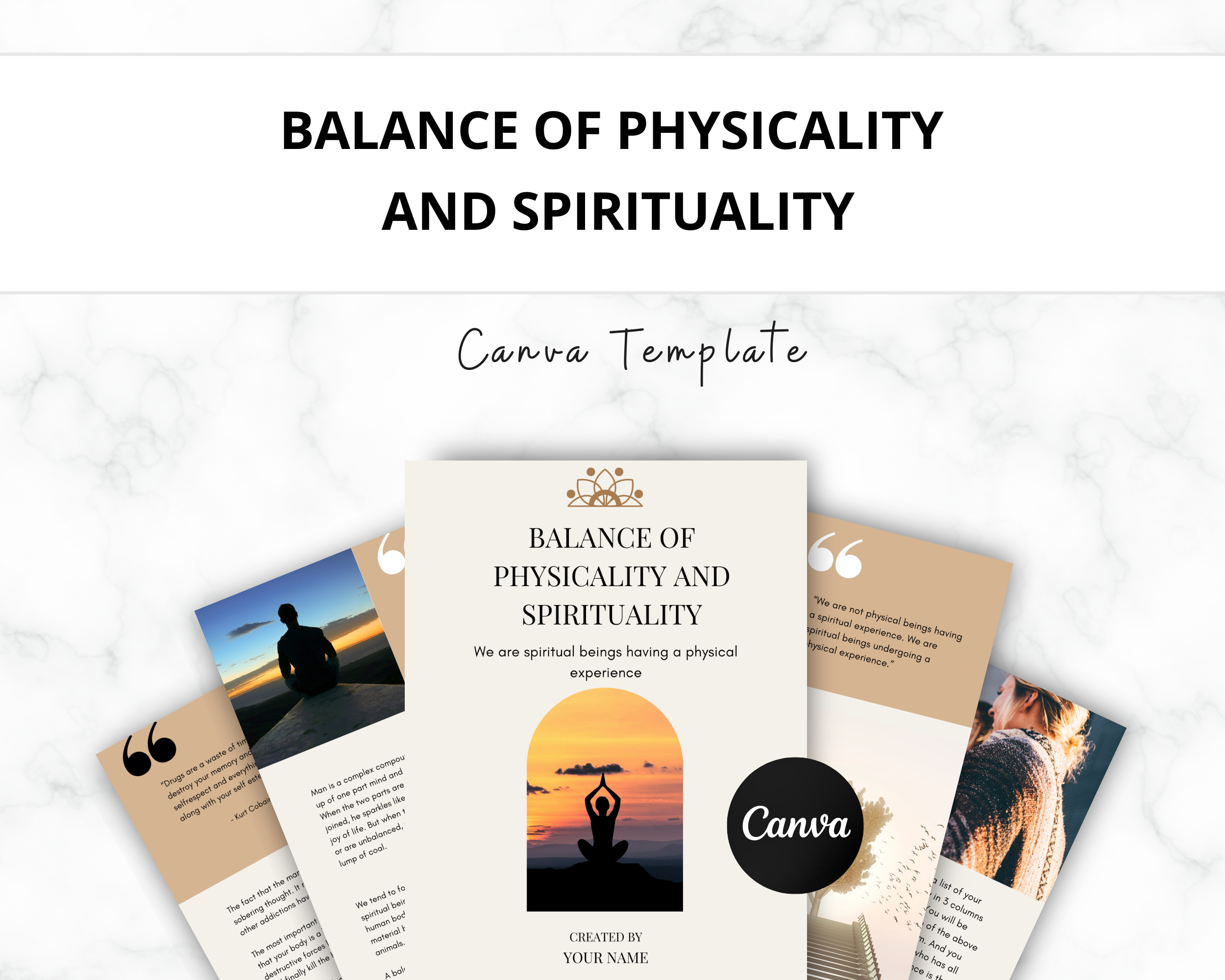 Balance Of Physicality and Spirituality Mini Ebook