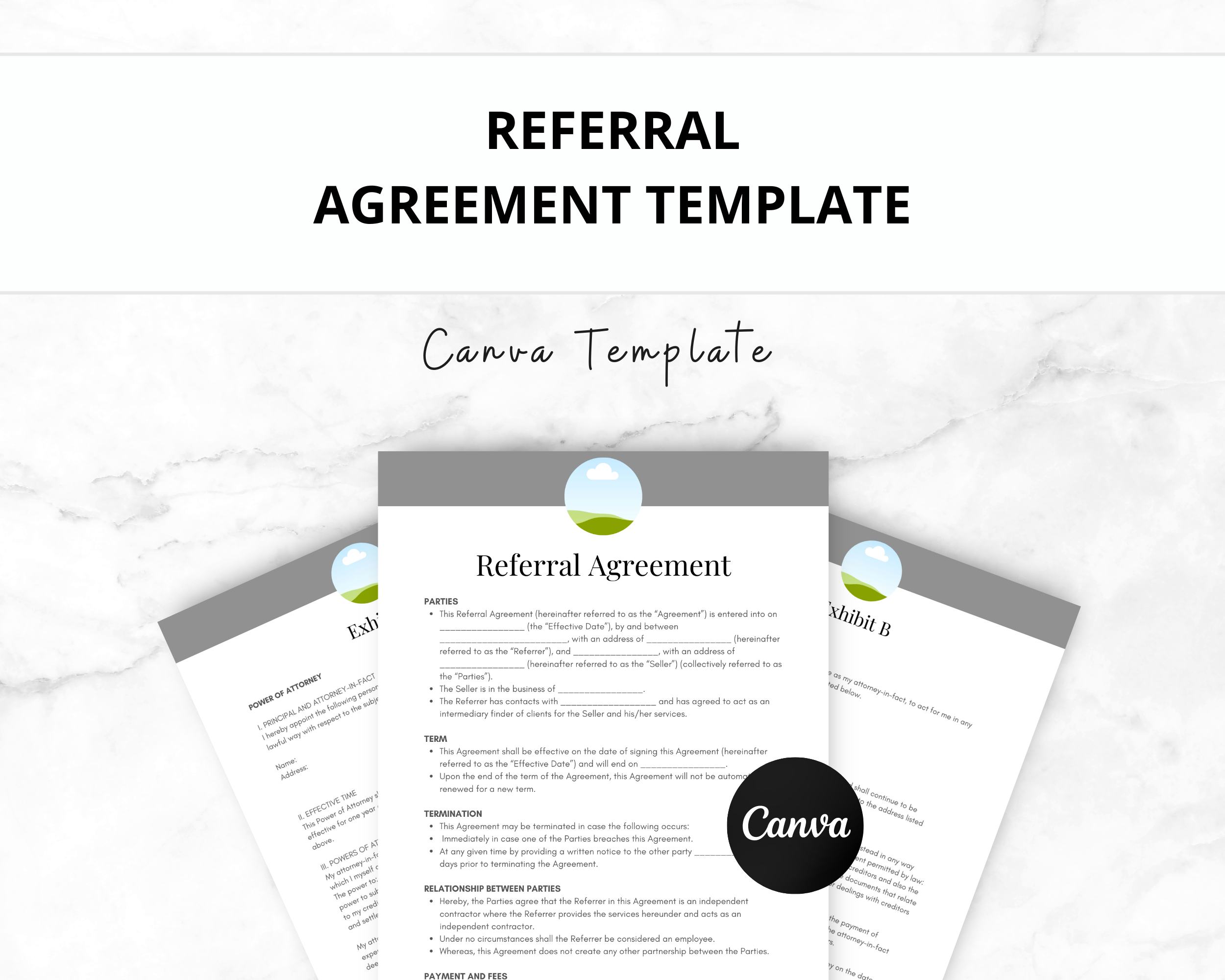 Coach Referral Agreement Template