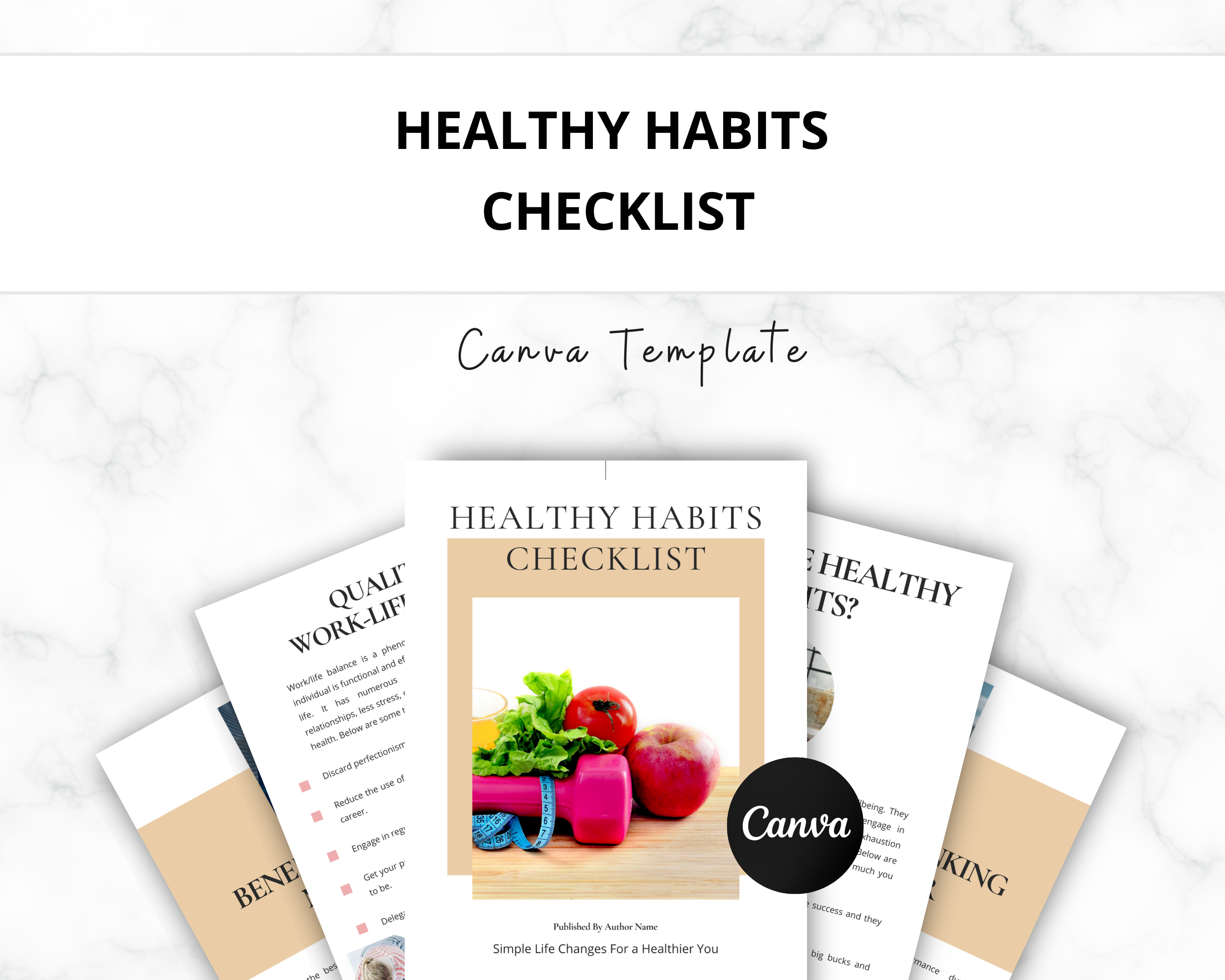 Healthy Habits Checklist