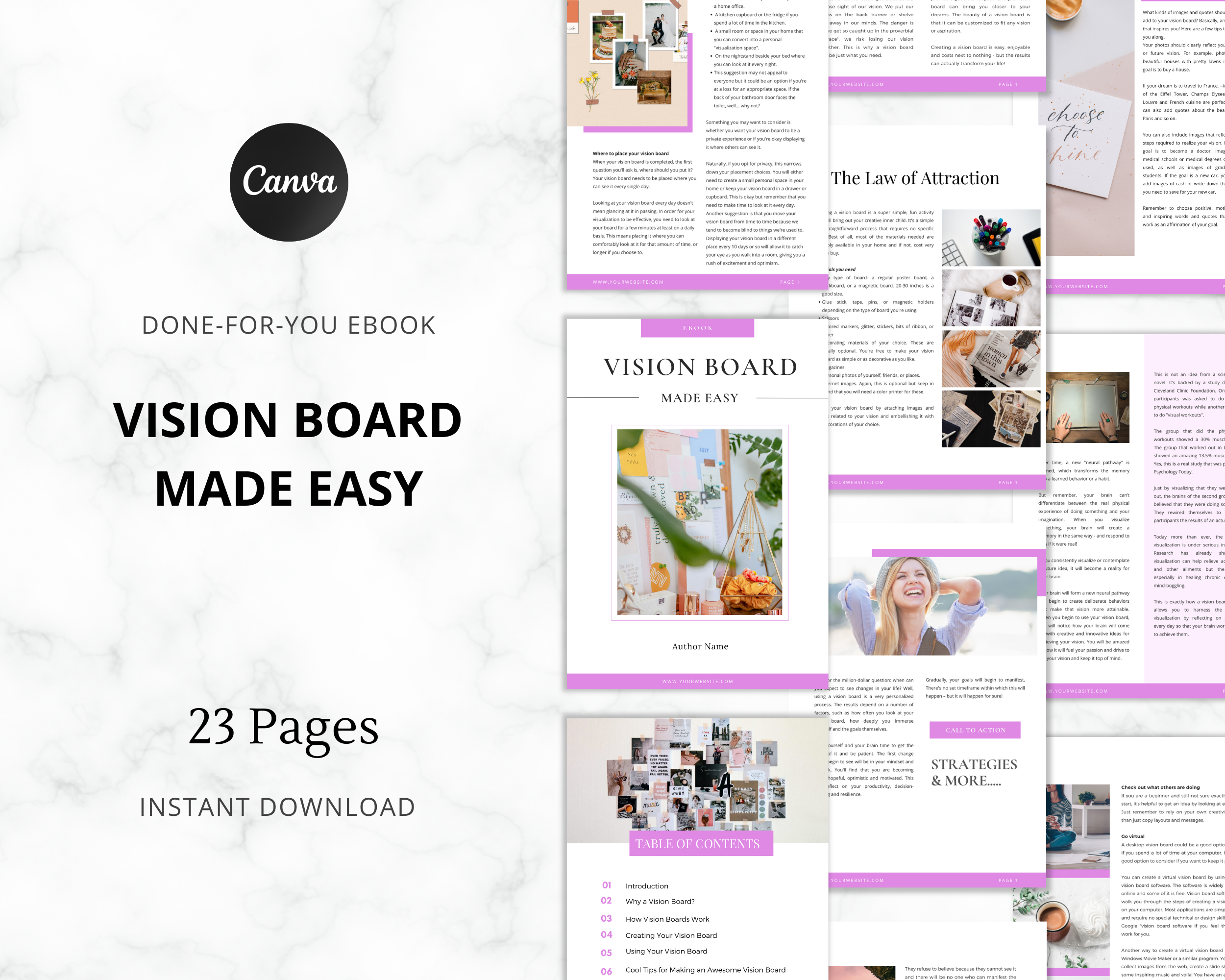 Vision Board Made Easy Ebook