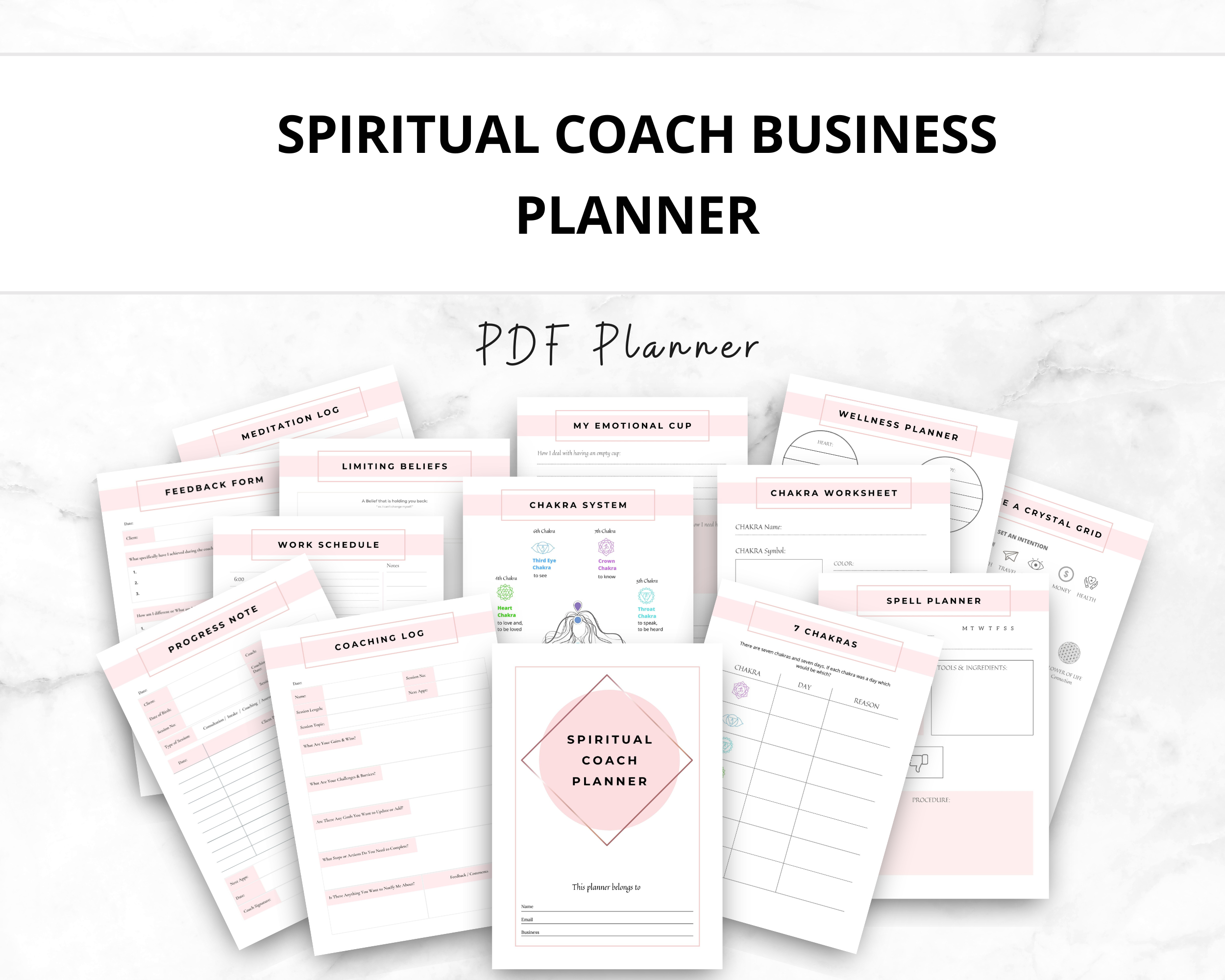 Spiritual Coach Business Planner