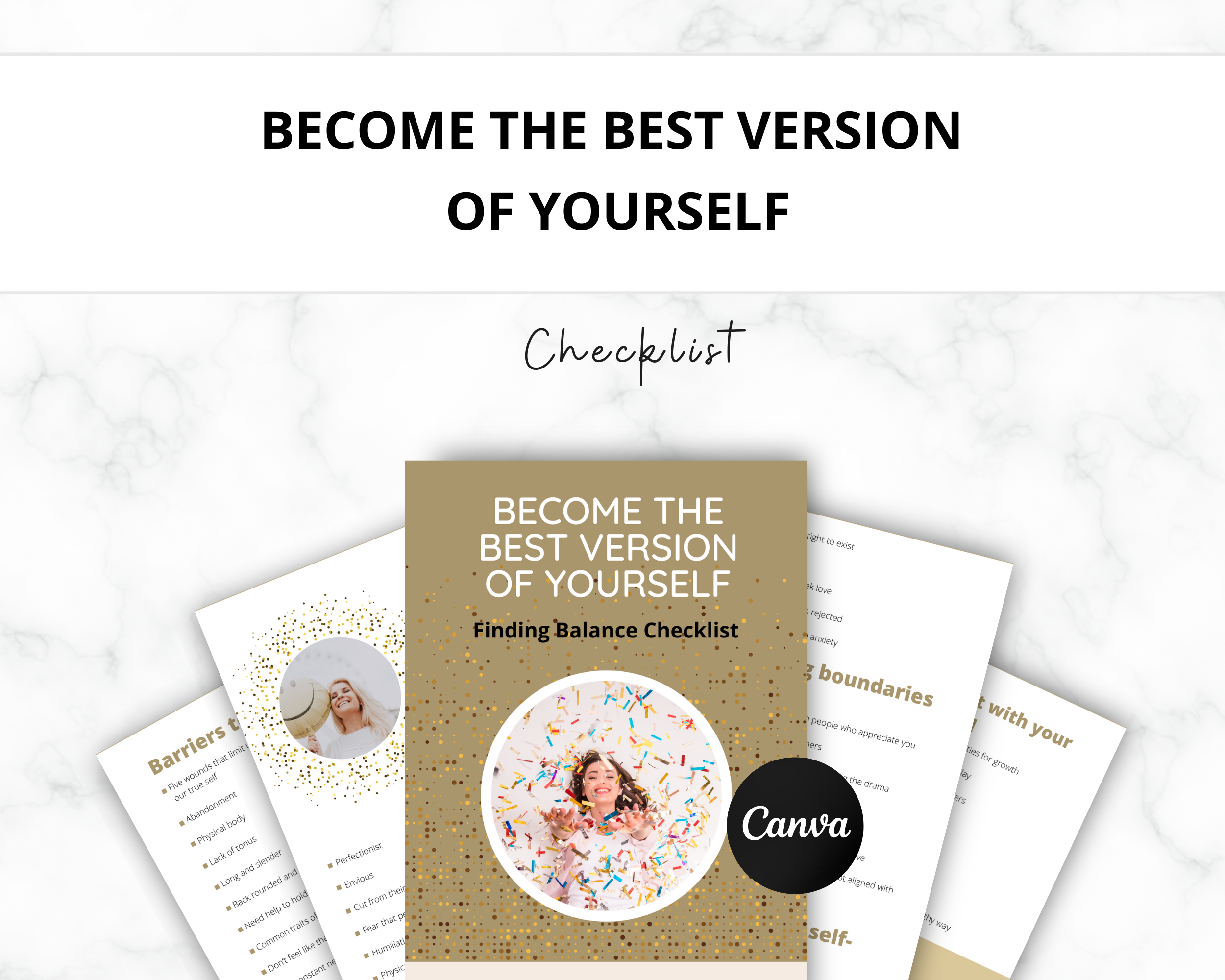 Become the Best Version of Yourself Checklist