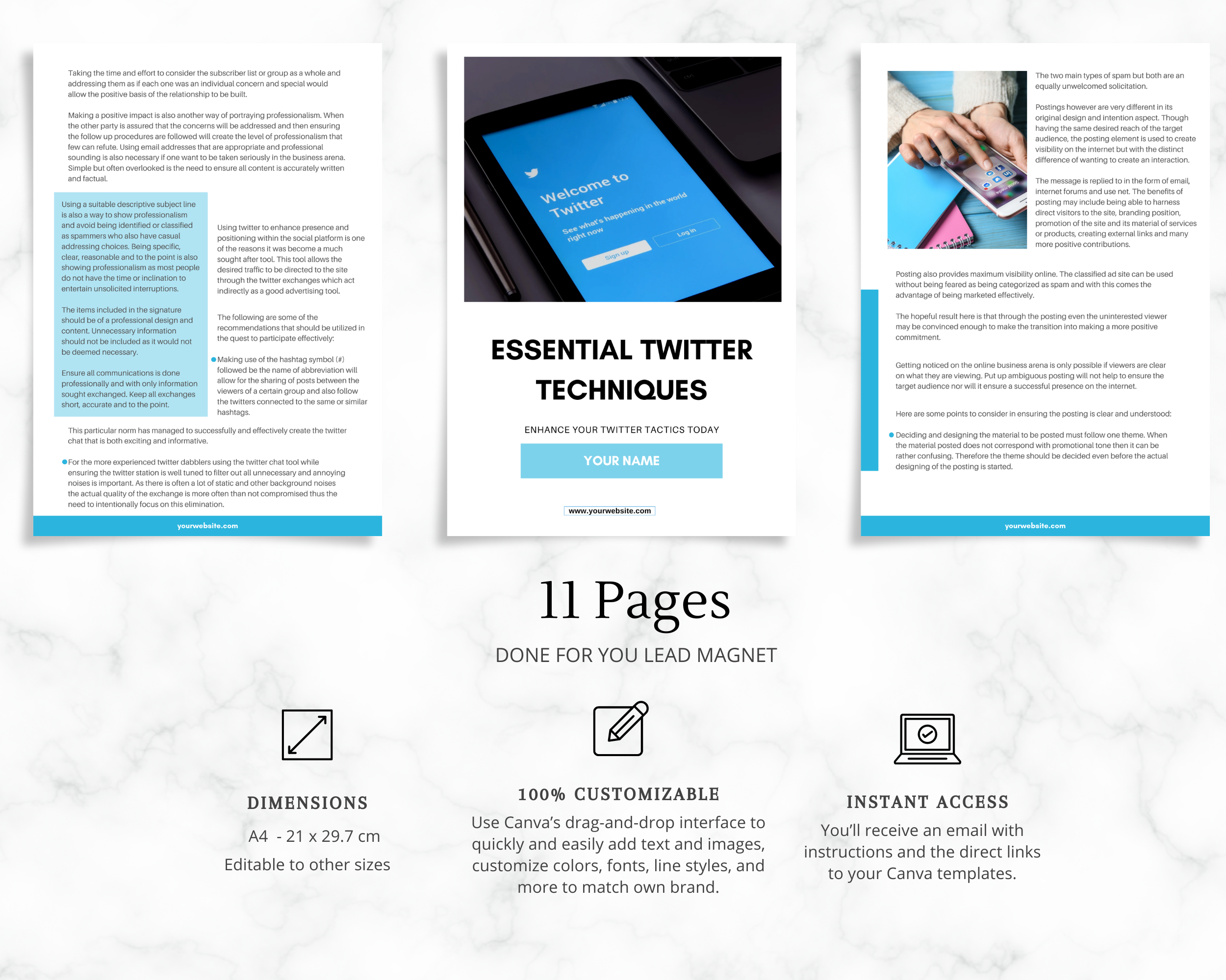 Essential Twitter Techniques Ebook