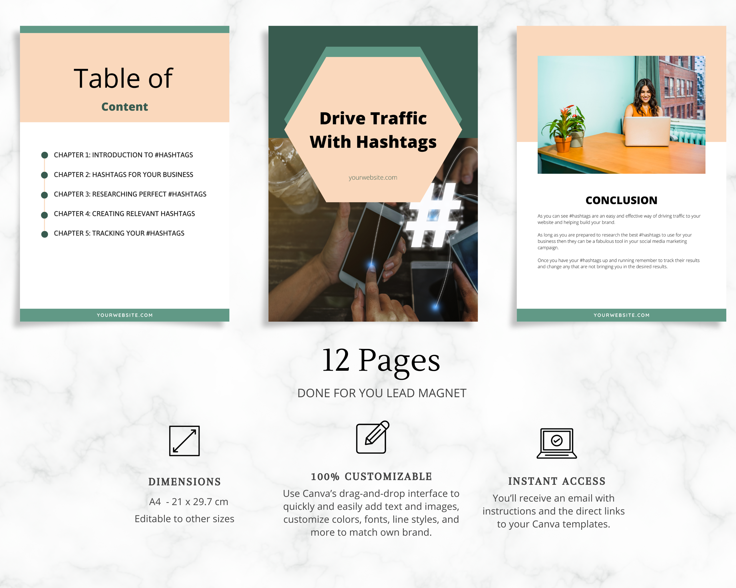 Drive Traffic With Hashtags Ebook