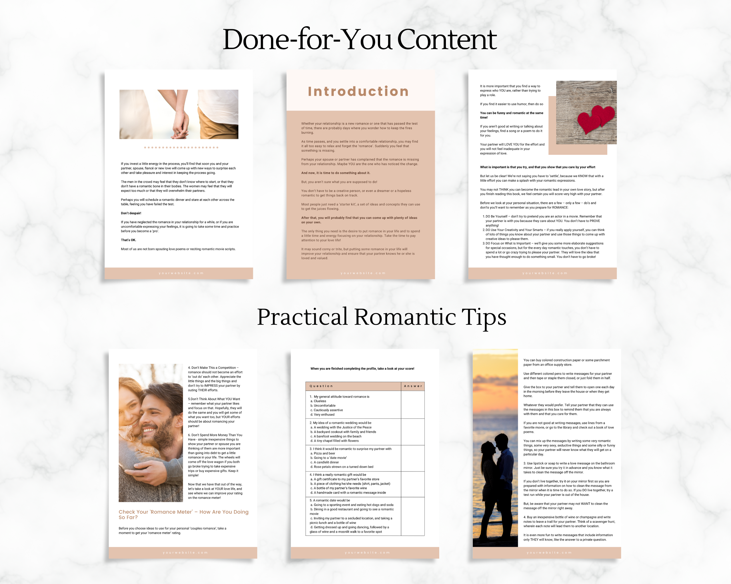 Romantic Ideas for Couples Ebook