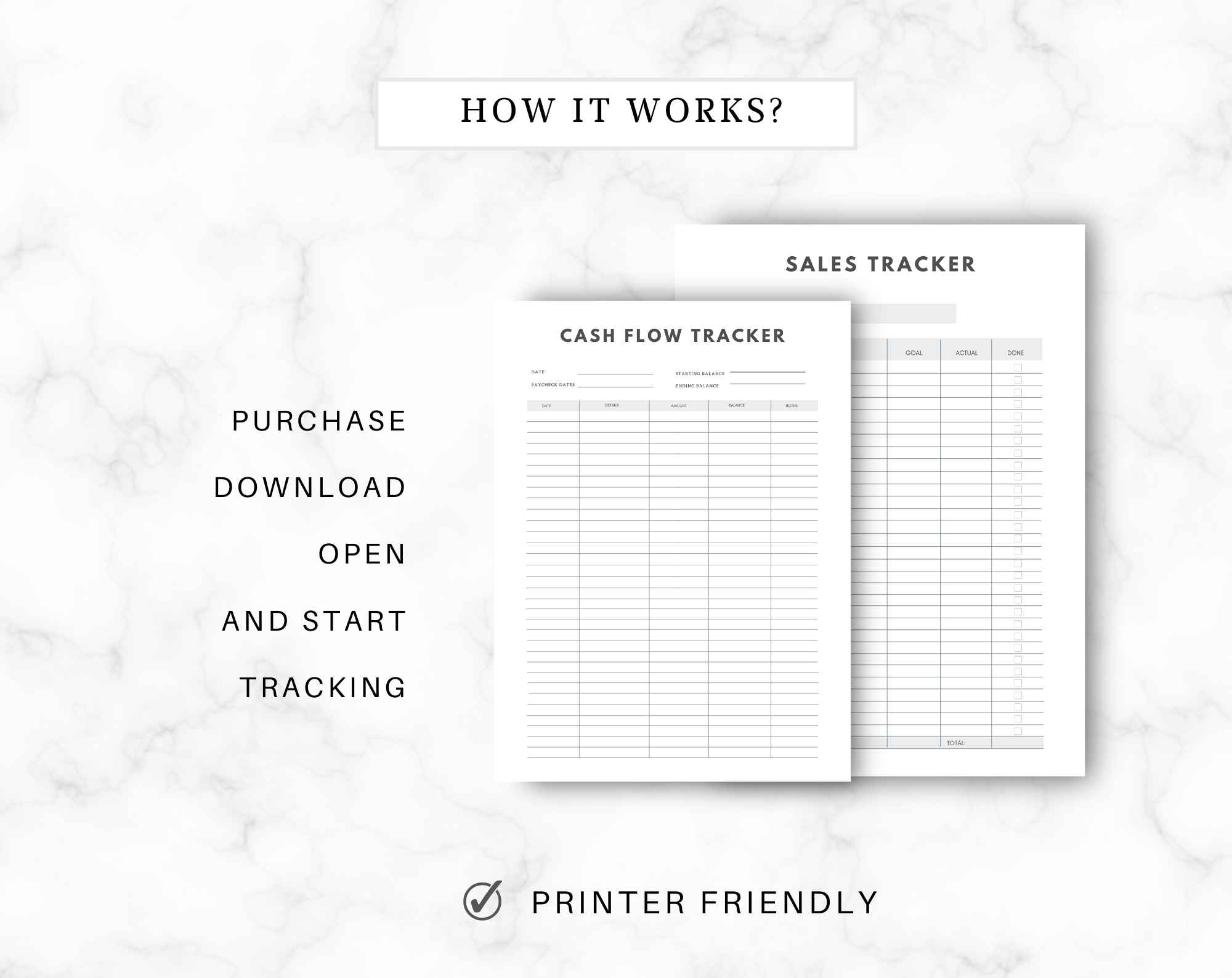 Cash Flow Tracker | Spending Tracker