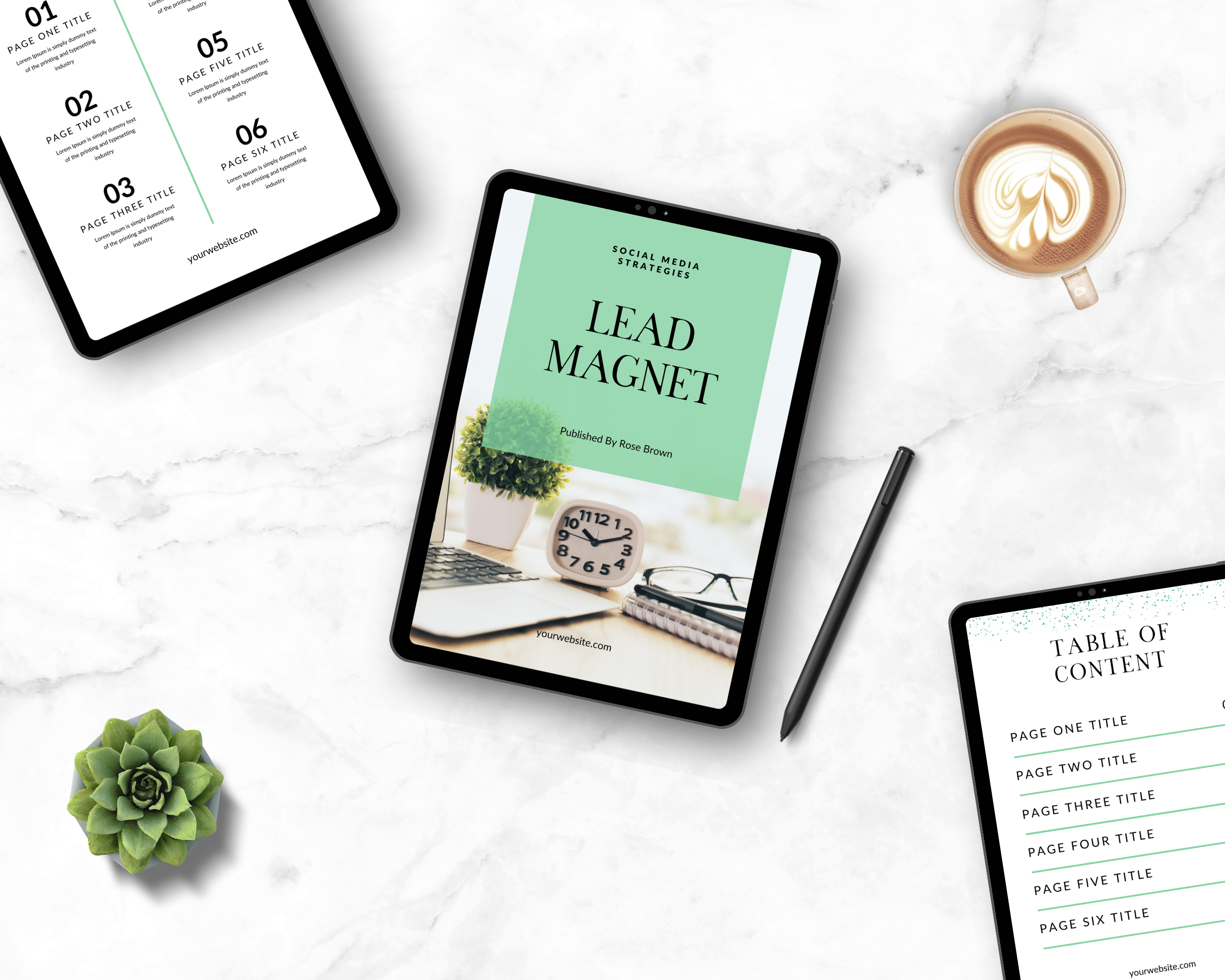 Social Media Lead Magnet Templates