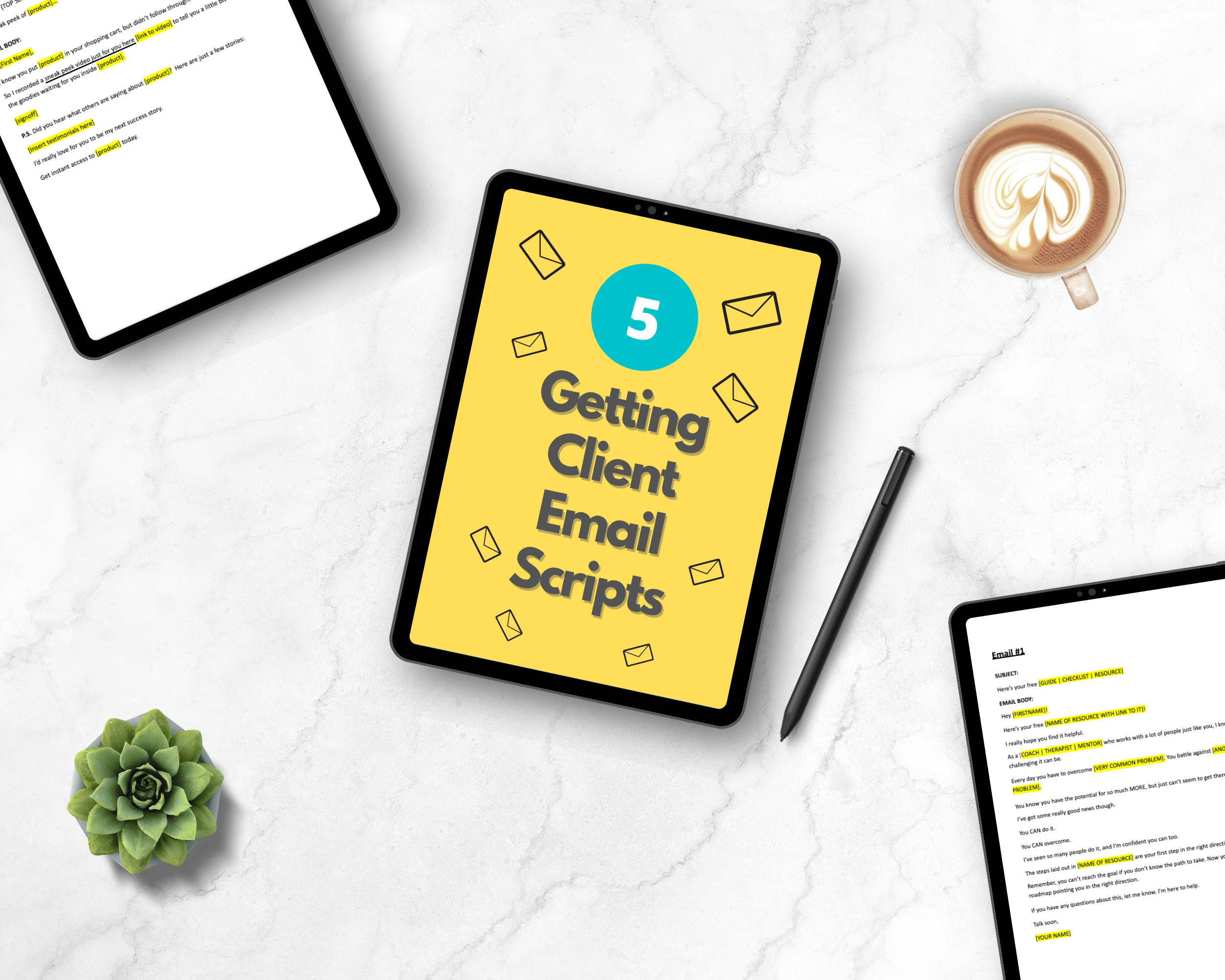 Getting Client Email Template