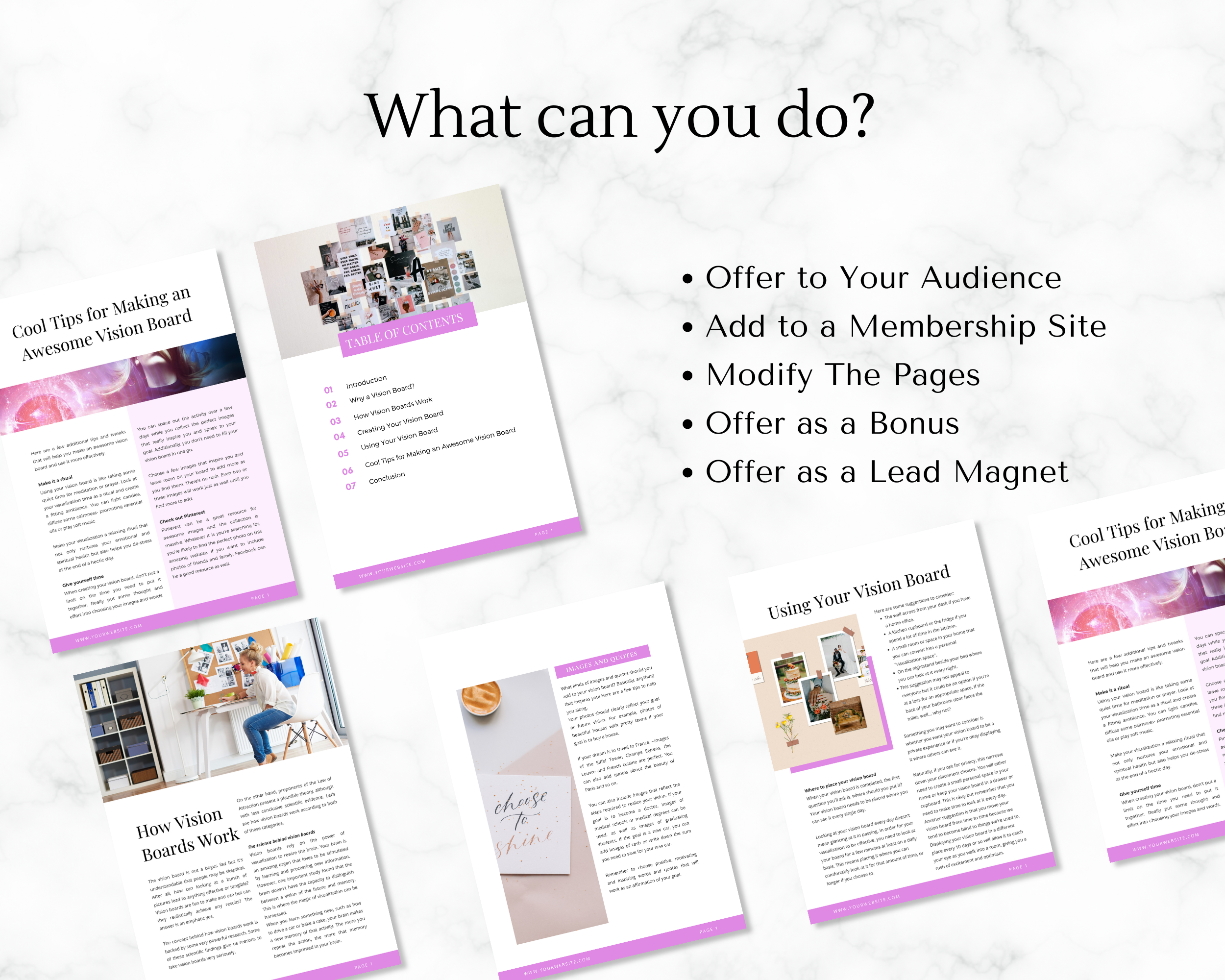 Vision Board Made Easy Ebook