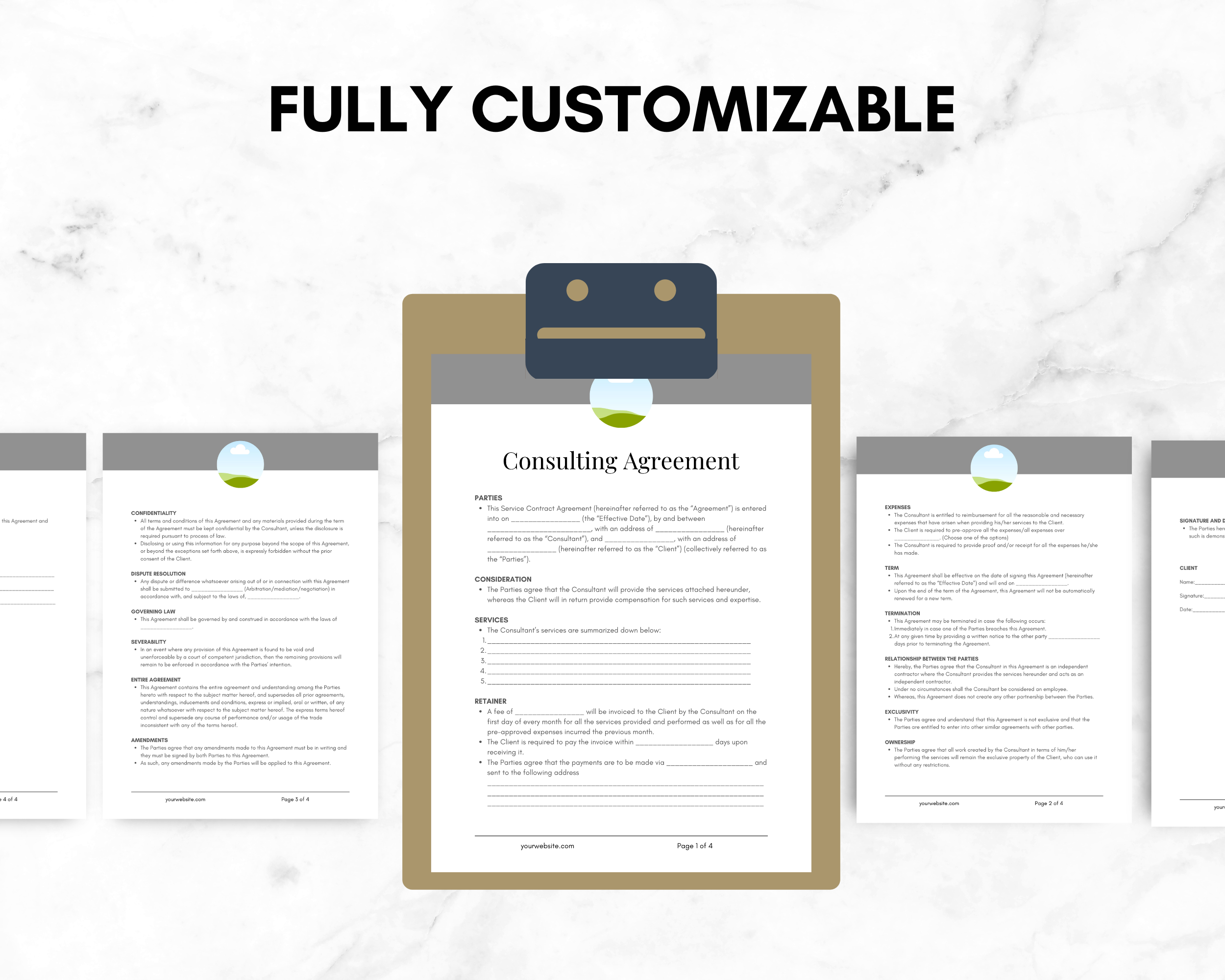 Consulting Contract Template