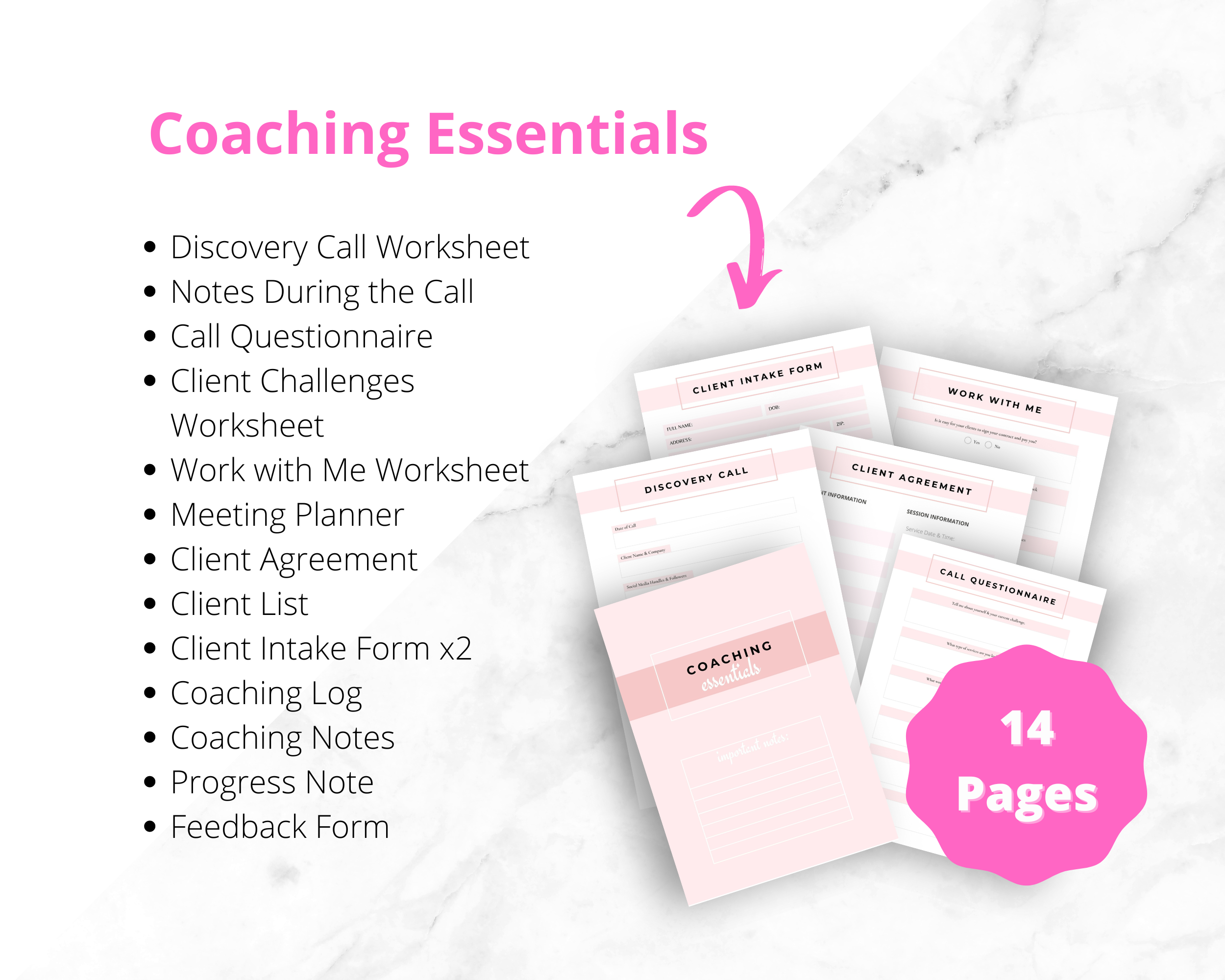 Wellness Coach Business Planner