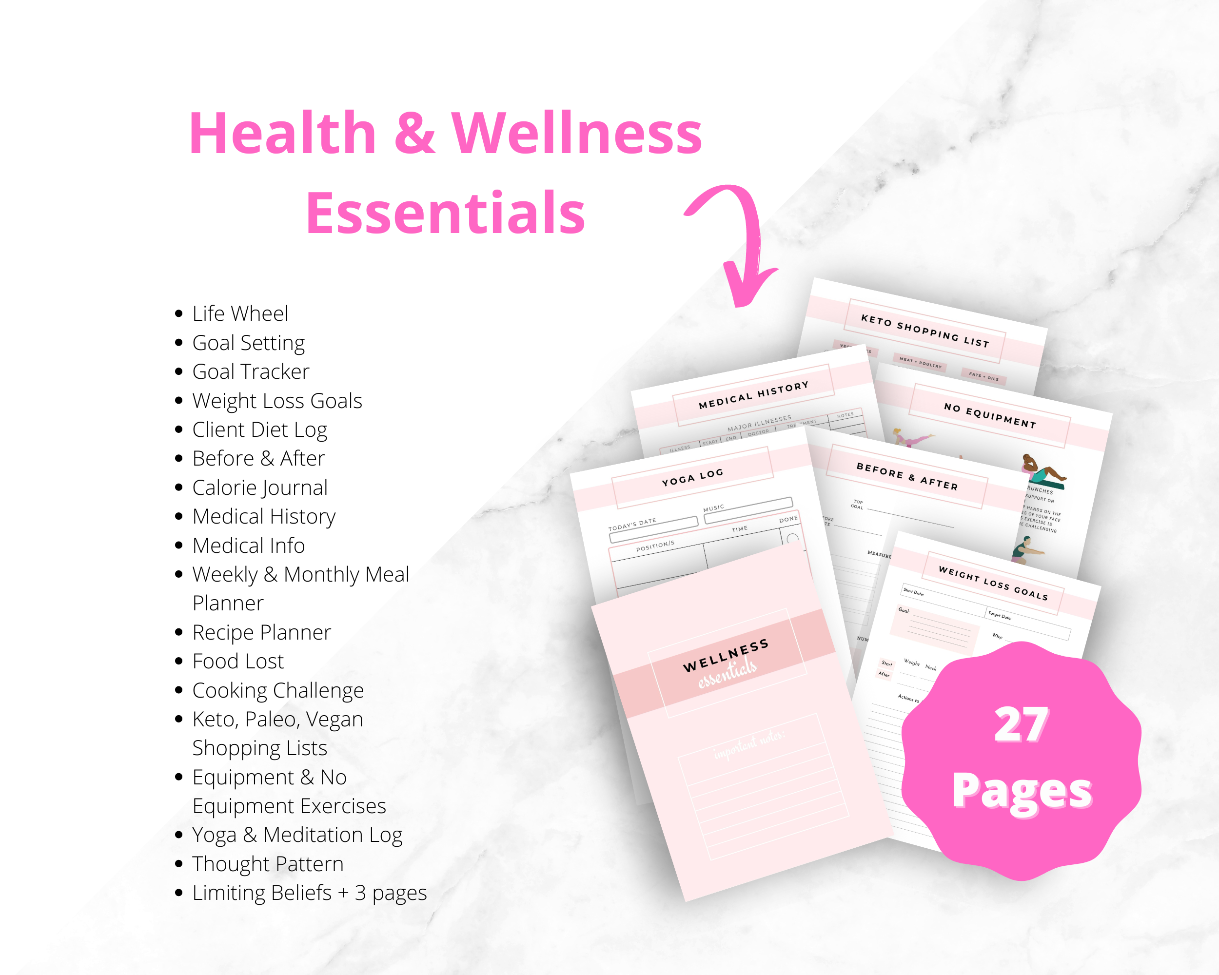 Wellness Coach Business Planner